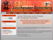 Tablet Screenshot of feuerwehr-donnerberg.com